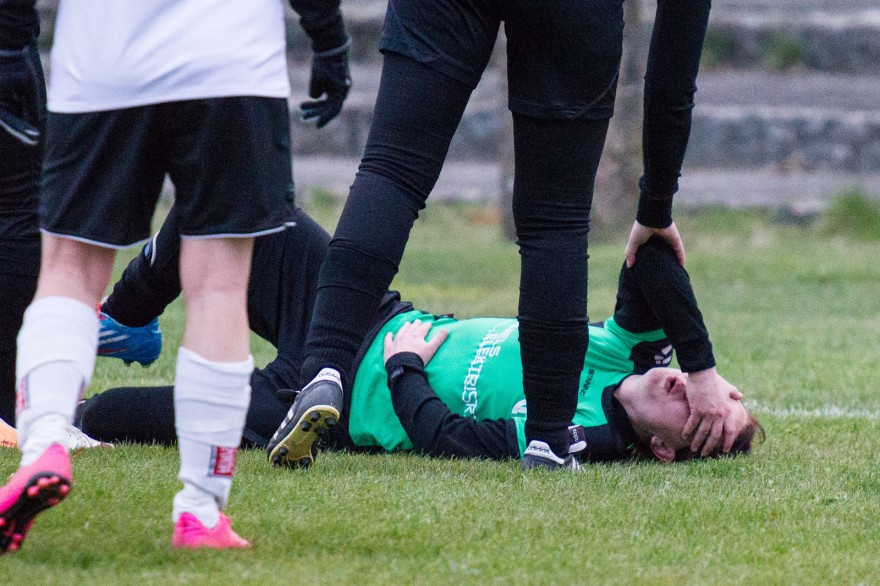 BRäKNE-HOBY, SVERIGE - 26 APRIL 2016 : Match mellan Hoby GIF Dam och Hällaryd Dam på Bräknevallen i Bräkne-Hoby den 26 april ( Foto: Lars Nilsson / Pic-Agency ) Nyckelord Keywords: Sport, Calegula, Hoby GIF Dam, Hällaryd Dam