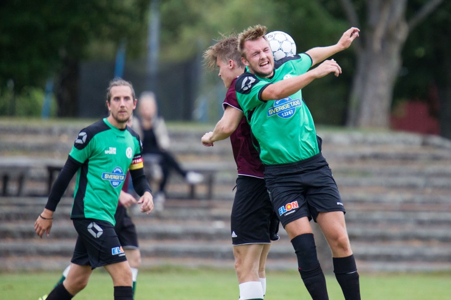 Det var kamp i drygt 90 minuter på Bräknevallen denna eftermiddag