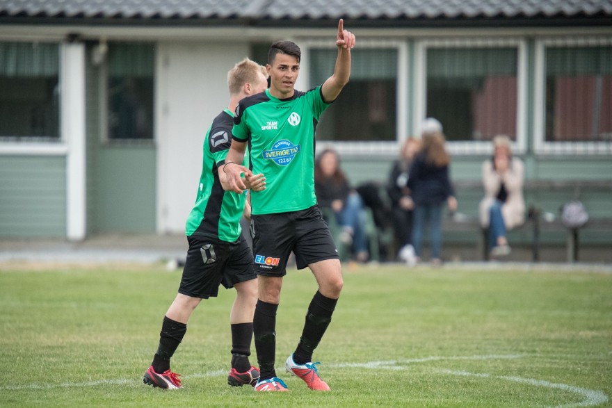 Hobys Ahmad Al-Sayed Ali fira sitt andra mål för dagen